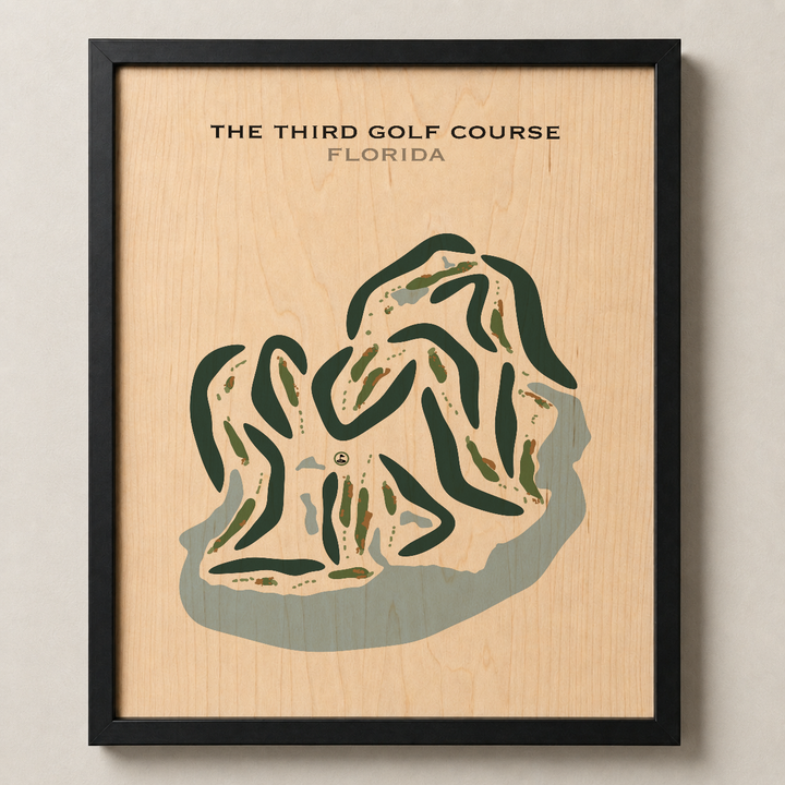 The Third Golf Course, Florida - Printed Golf Courses