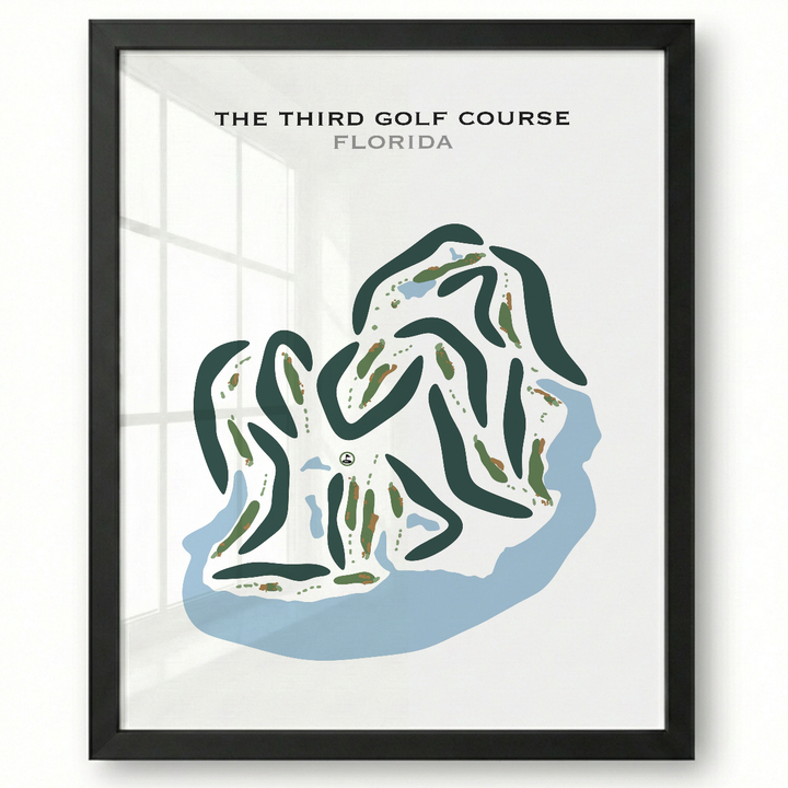 The Third Golf Course, Florida - Printed Golf Courses
