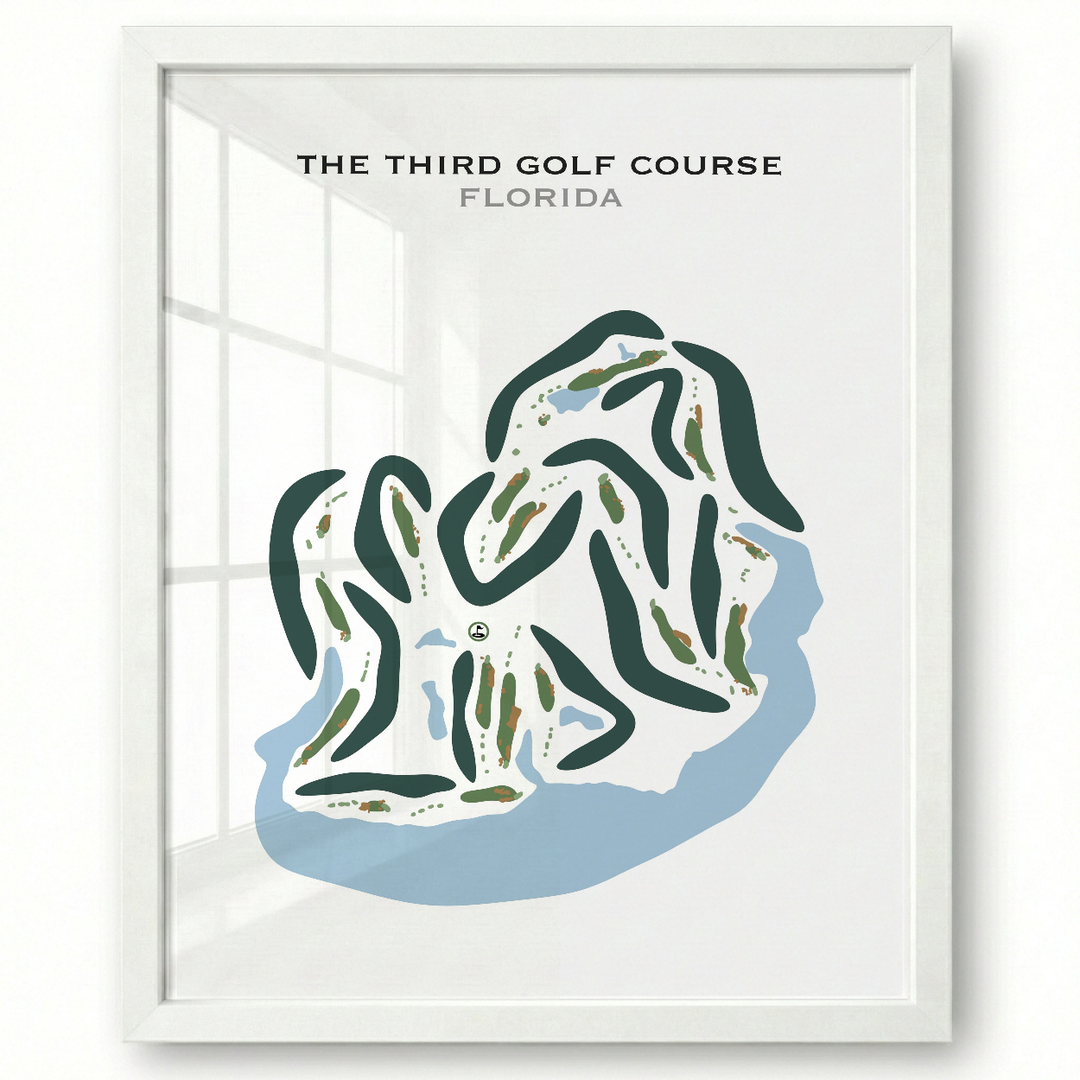 The Third Golf Course, Florida - Printed Golf Courses