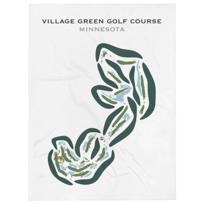 Village Green Golf Course, Minnesota - Printed Golf Courses