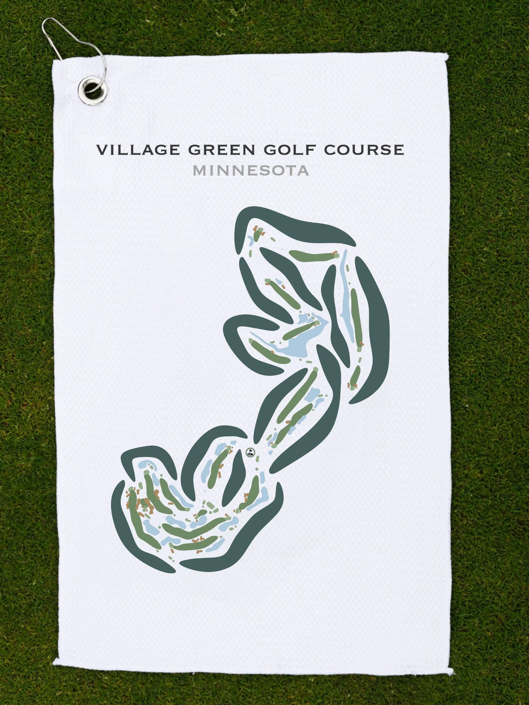 Village Green Golf Course, Minnesota - Printed Golf Courses