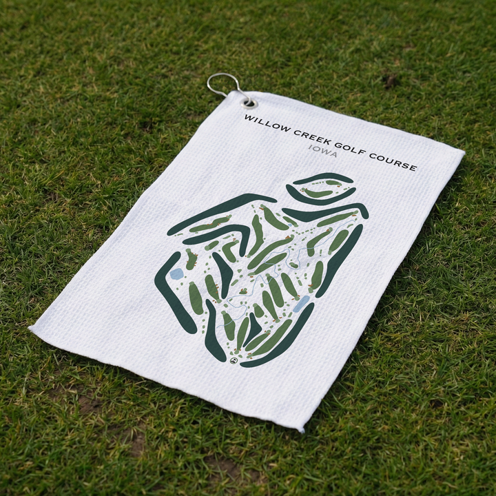 Willow Creek Golf Course, Iowa - Printed Golf Courses