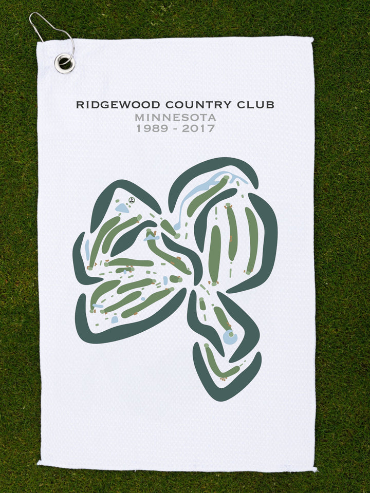 Ridgewood Country Club, Minnesota (1989-2017) - Printed Golf Courses
