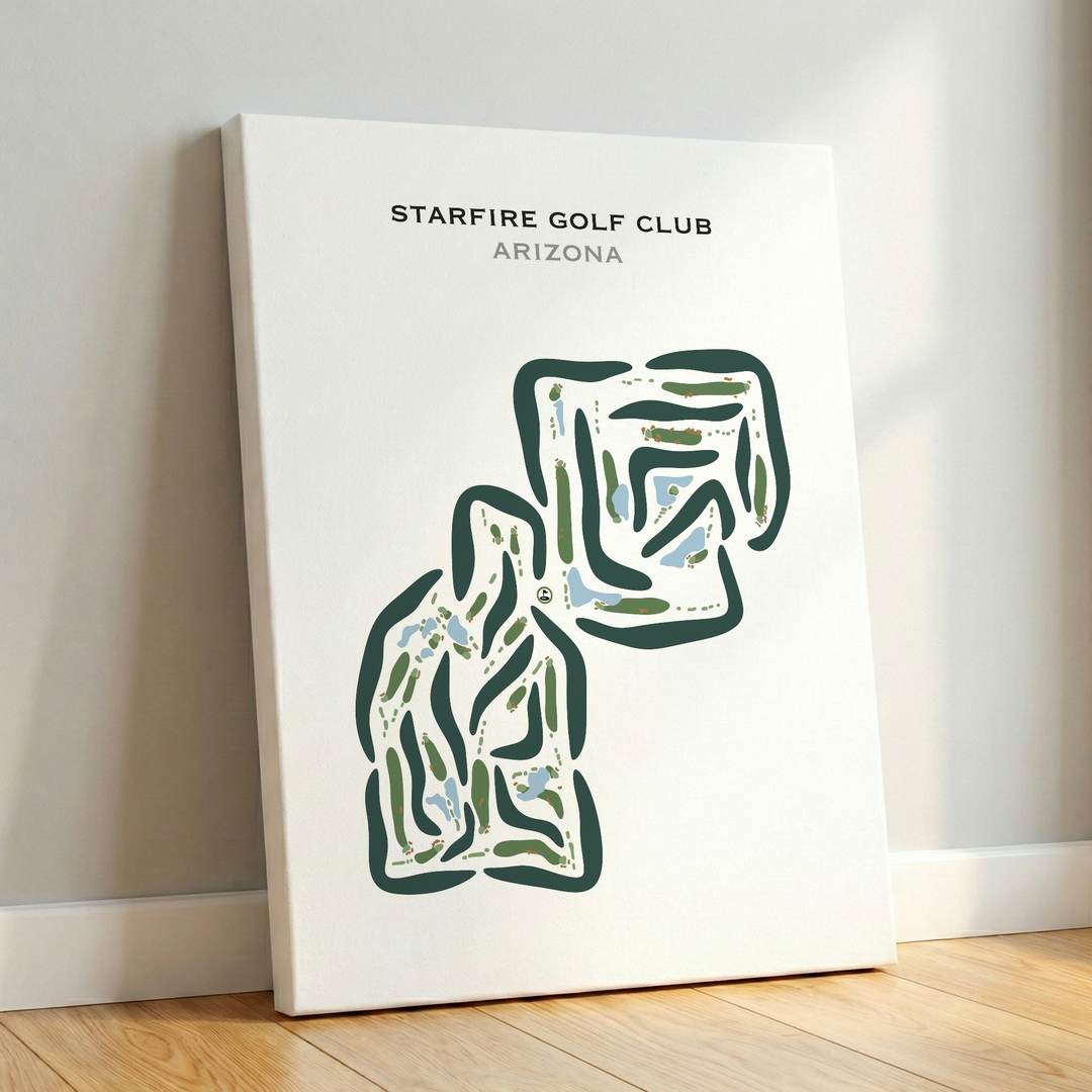 Starfire Golf Club, Arizona - Printed Golf Courses