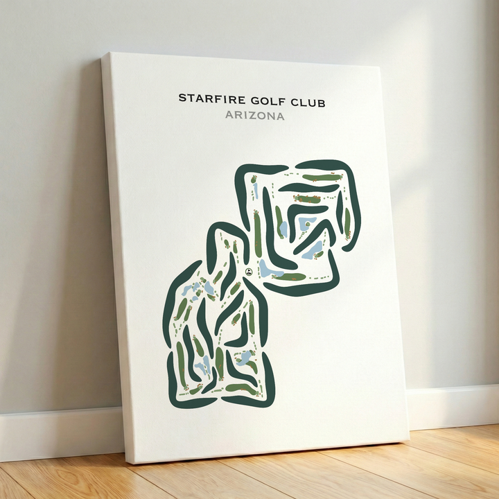 Starfire Golf Club, Arizona - Printed Golf Courses