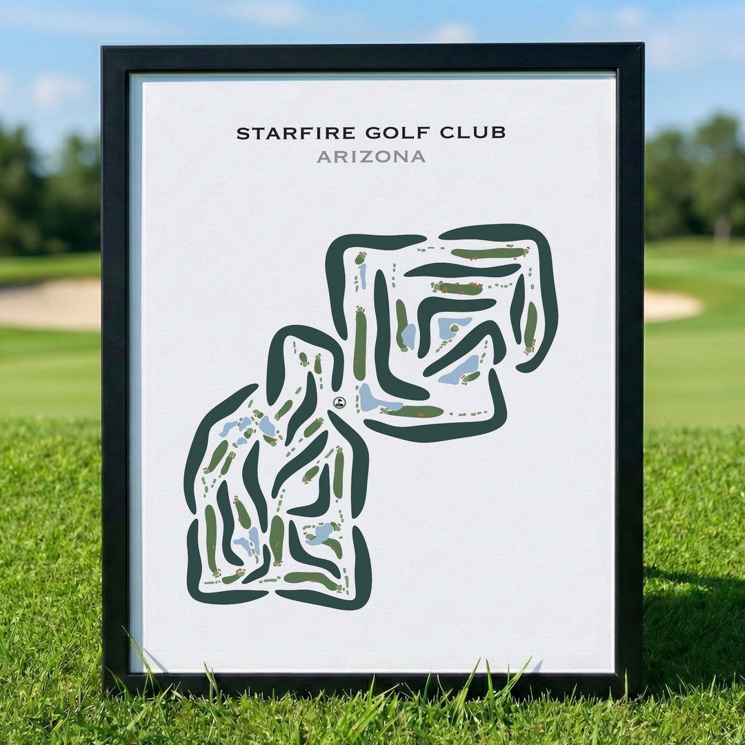 Starfire Golf Club, Arizona - Printed Golf Courses