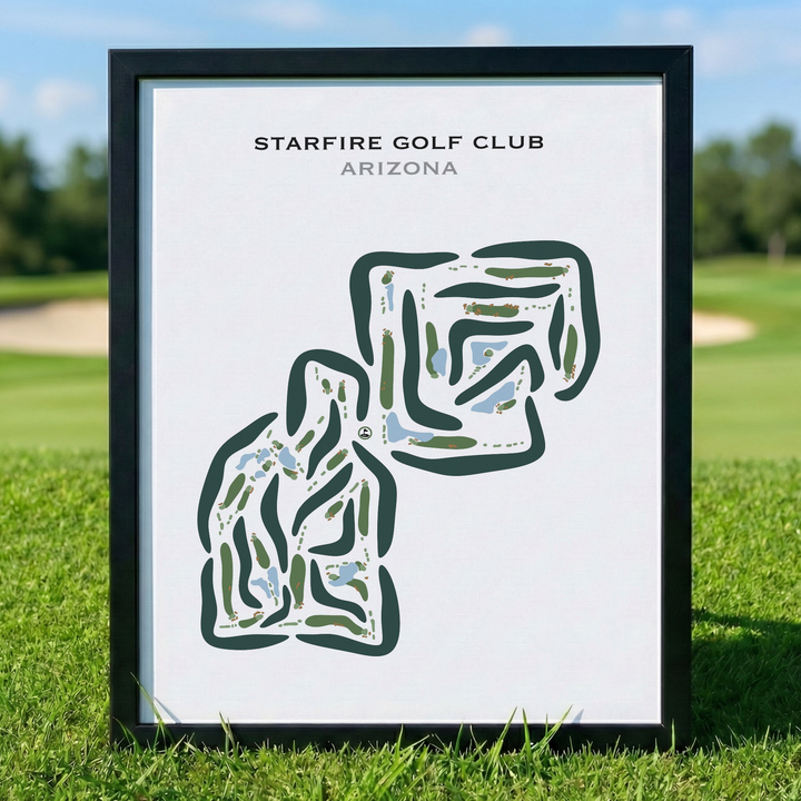 Starfire Golf Club, Arizona - Printed Golf Courses