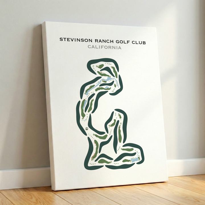 Stevinson Ranch Golf Club, California - Printed Golf Courses