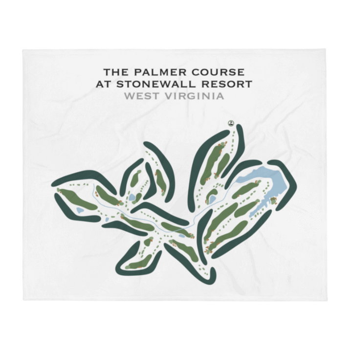 The Palmer Course At Stonewall Resort, West Virginia - Printed Golf Courses