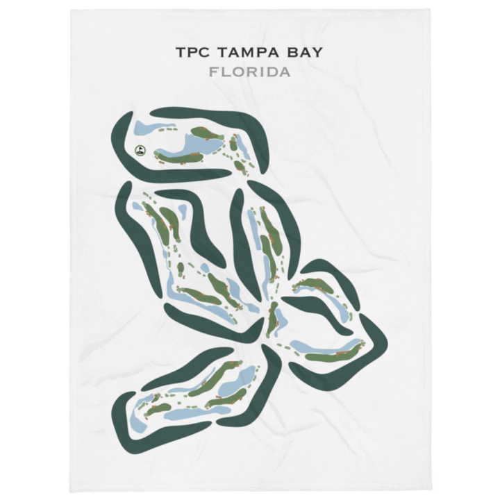 TPC Tampa Bay, Florida - Printed Golf Courses