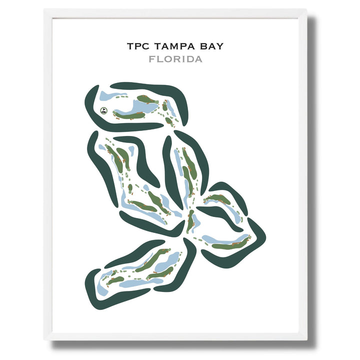 TPC Tampa Bay, Florida - Printed Golf Courses