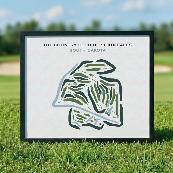 The Country Club of Sioux Falls, South Dakota - Printed Golf Courses