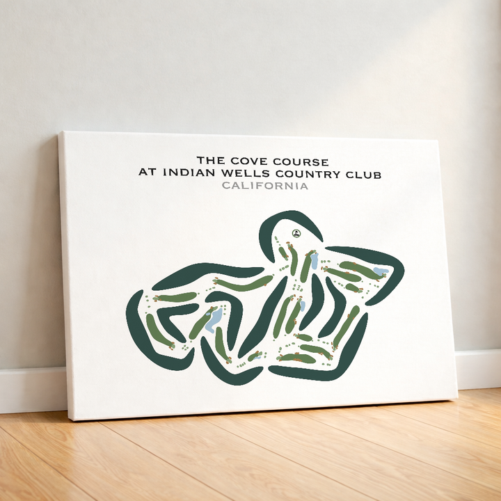 The Cove Course at Indian Wells Country Club, California - Printed Golf Courses