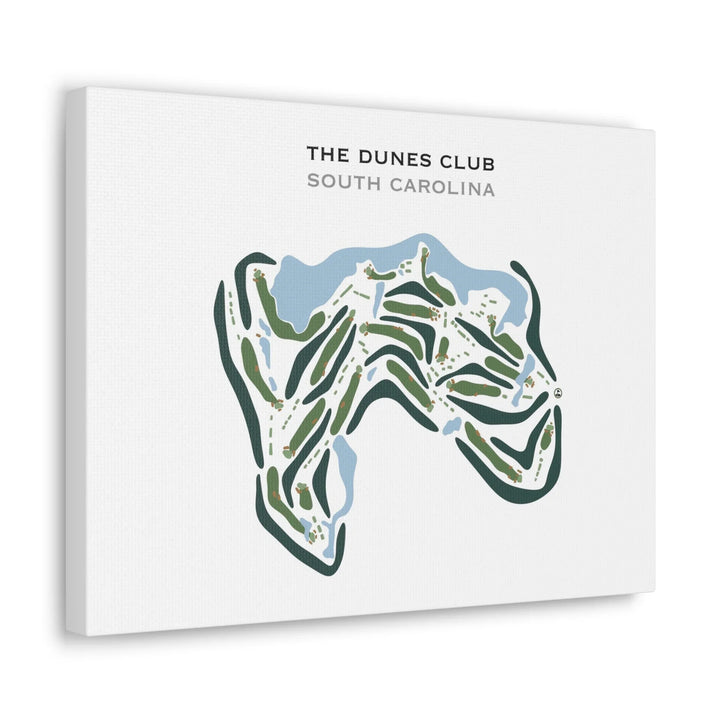 Dunes Golf Club, South Carolina - Printed Golf Courses