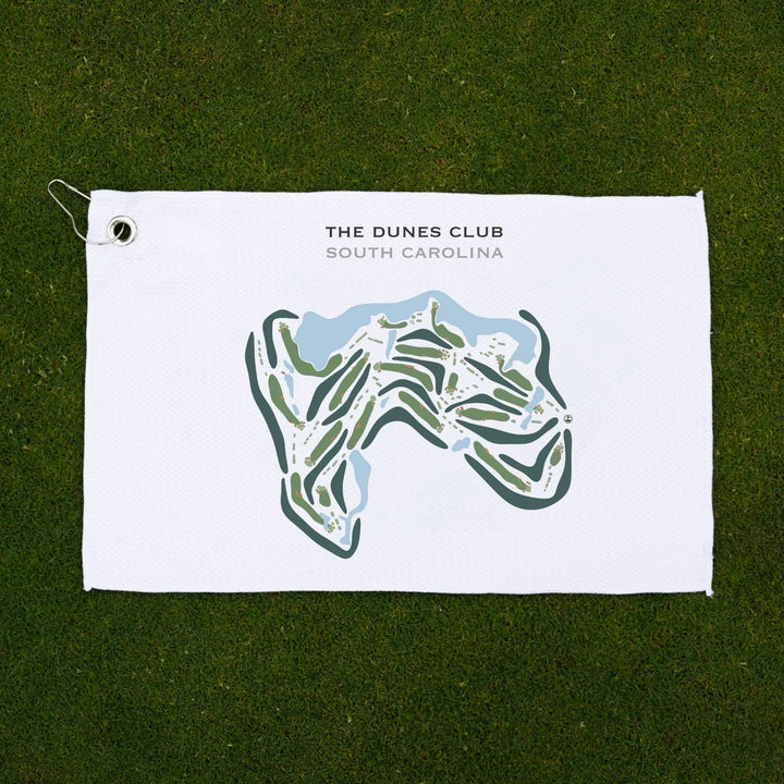 Dunes Golf Club, South Carolina - Printed Golf Courses