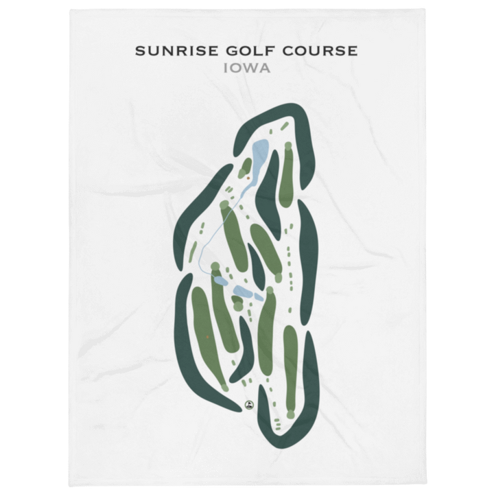 Sunrise Golf Course, Iowa - Printed Golf Courses