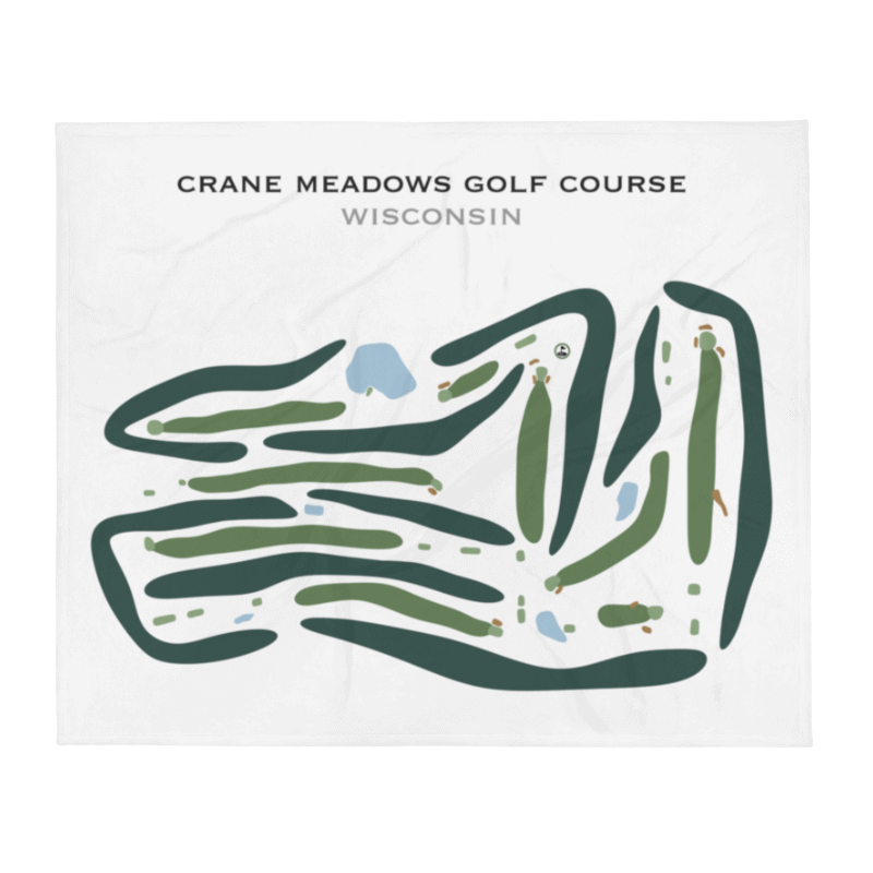 Crane Meadows Golf Course, Wisconsin - Printed Golf Courses