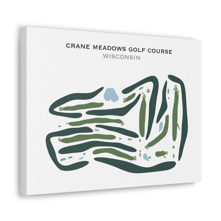 Crane Meadows Golf Course, Wisconsin - Printed Golf Courses