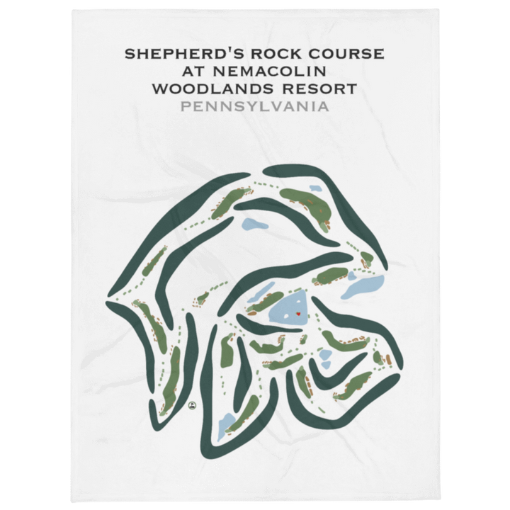 Shepherd's Rock Golf Course - Nemacolin Woodlands Resort, Pennsylvania - Printed Golf Courses