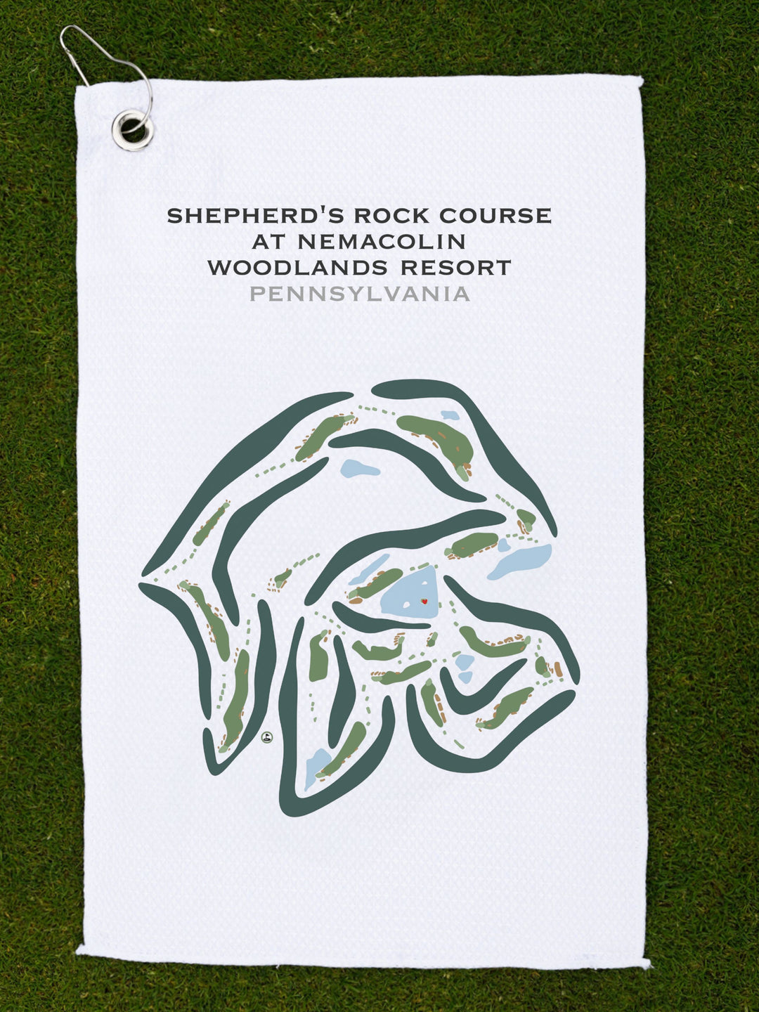 Shepherd's Rock Golf Course - Nemacolin Woodlands Resort, Pennsylvania - Printed Golf Courses