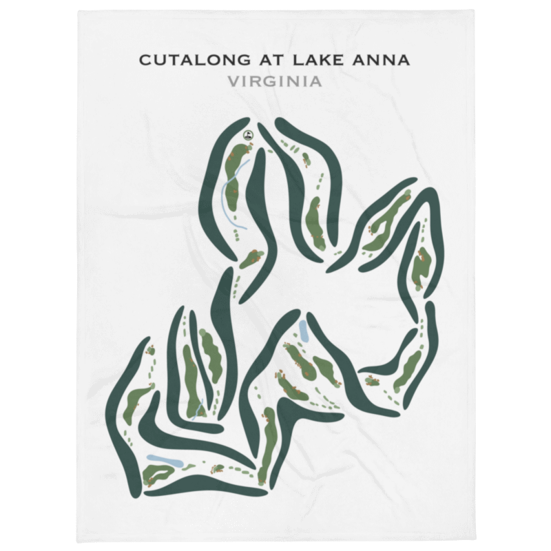 Cutalong at Lake Anna, Virginia - Printed Golf Courses