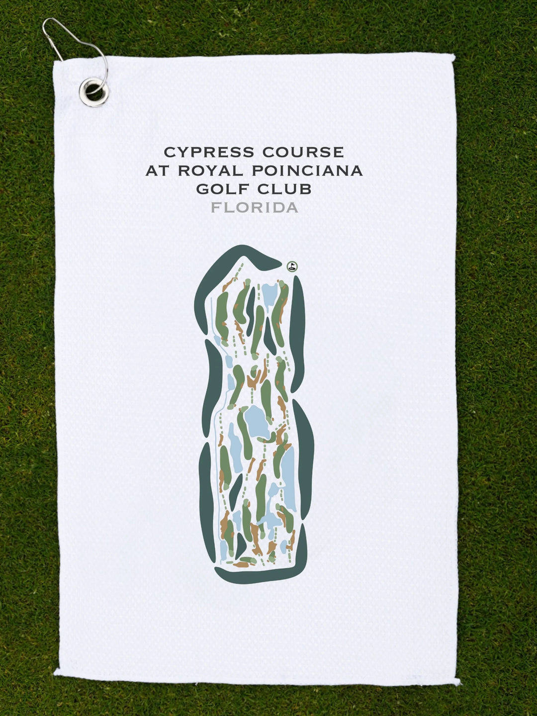 Cypress Course at Royal Poinciana Golf Club, Florida - Printed Golf Courses
