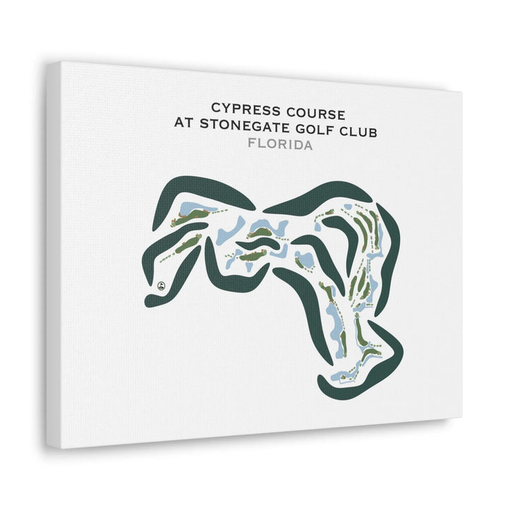 Cypress Course at Stonegate Golf Club, Florida - Printed Golf Courses