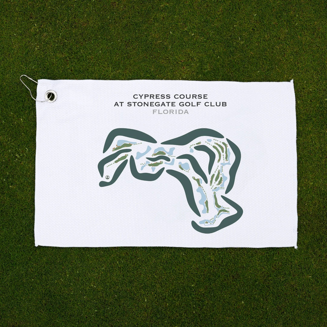 Cypress Course at Stonegate Golf Club, Florida - Printed Golf Courses