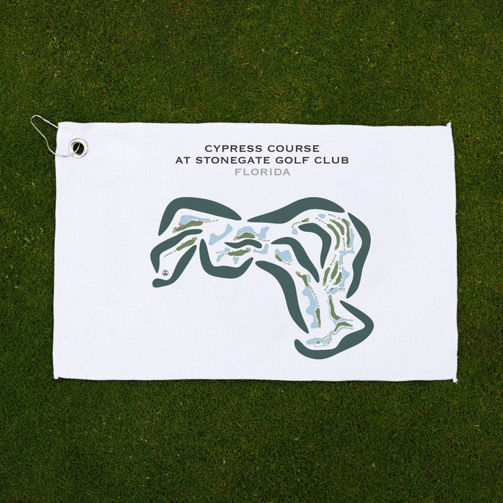 Cypress Course at Stonegate Golf Club, Florida - Printed Golf Courses