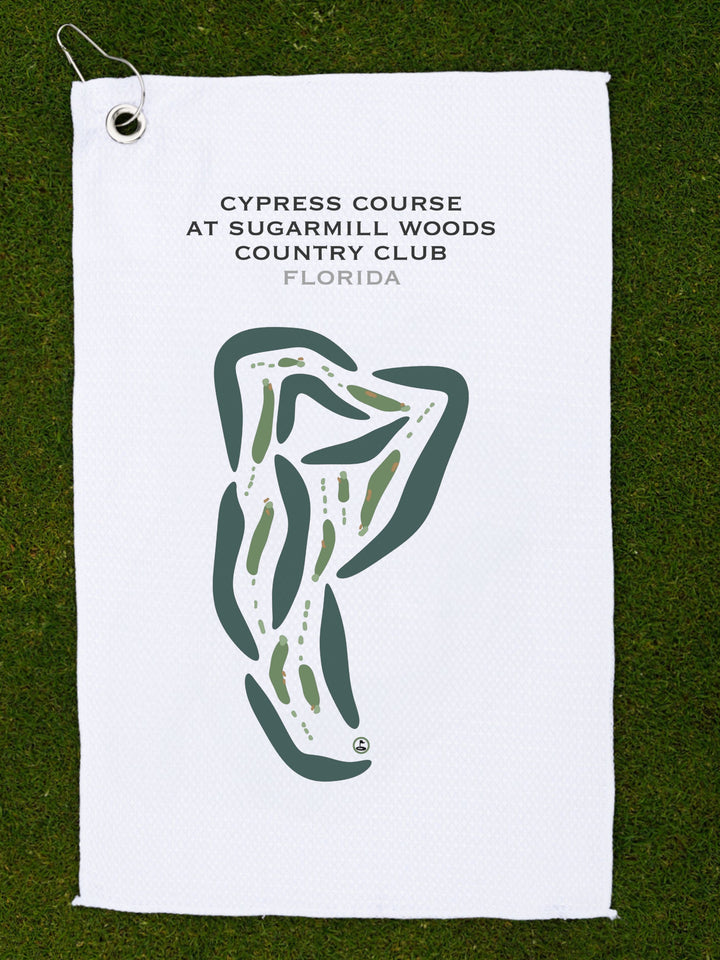 Cypress Course at Sugarmill Woods Country Club, Florida - Printed Golf Courses