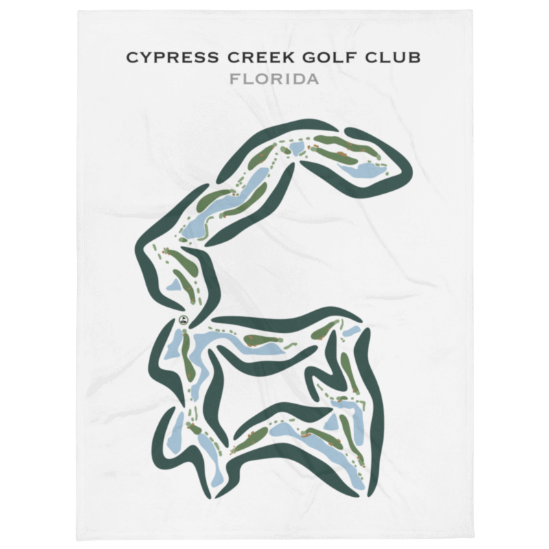 Cypress Creek Golf Club, Florida - Printed Golf Courses