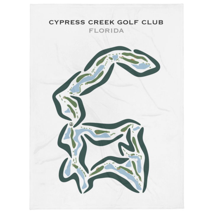 Cypress Creek Golf Club, Florida - Printed Golf Courses