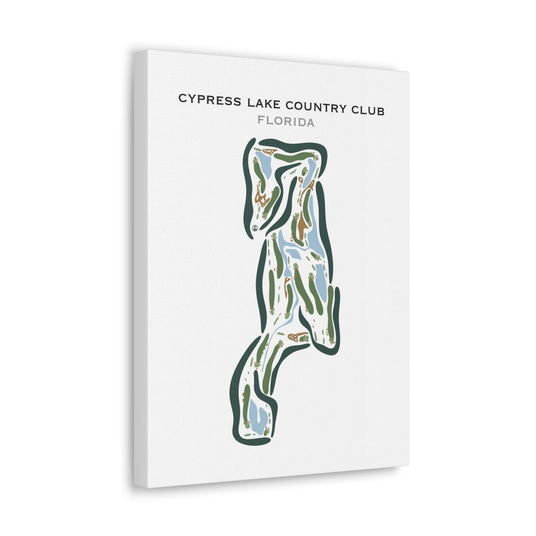 Cypress Lake Country Club, Florida - Printed Golf Courses