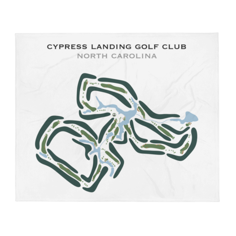 Cypress Landing Golf Club, North Carolina - Printed Golf Courses