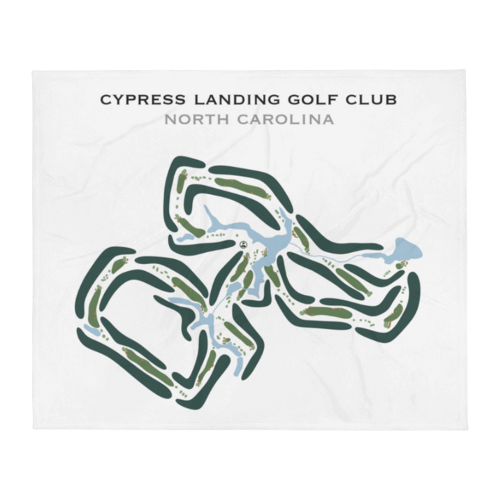 Cypress Landing Golf Club, North Carolina - Printed Golf Courses