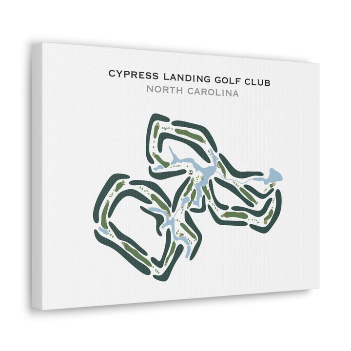 Cypress Landing Golf Club, North Carolina - Printed Golf Courses