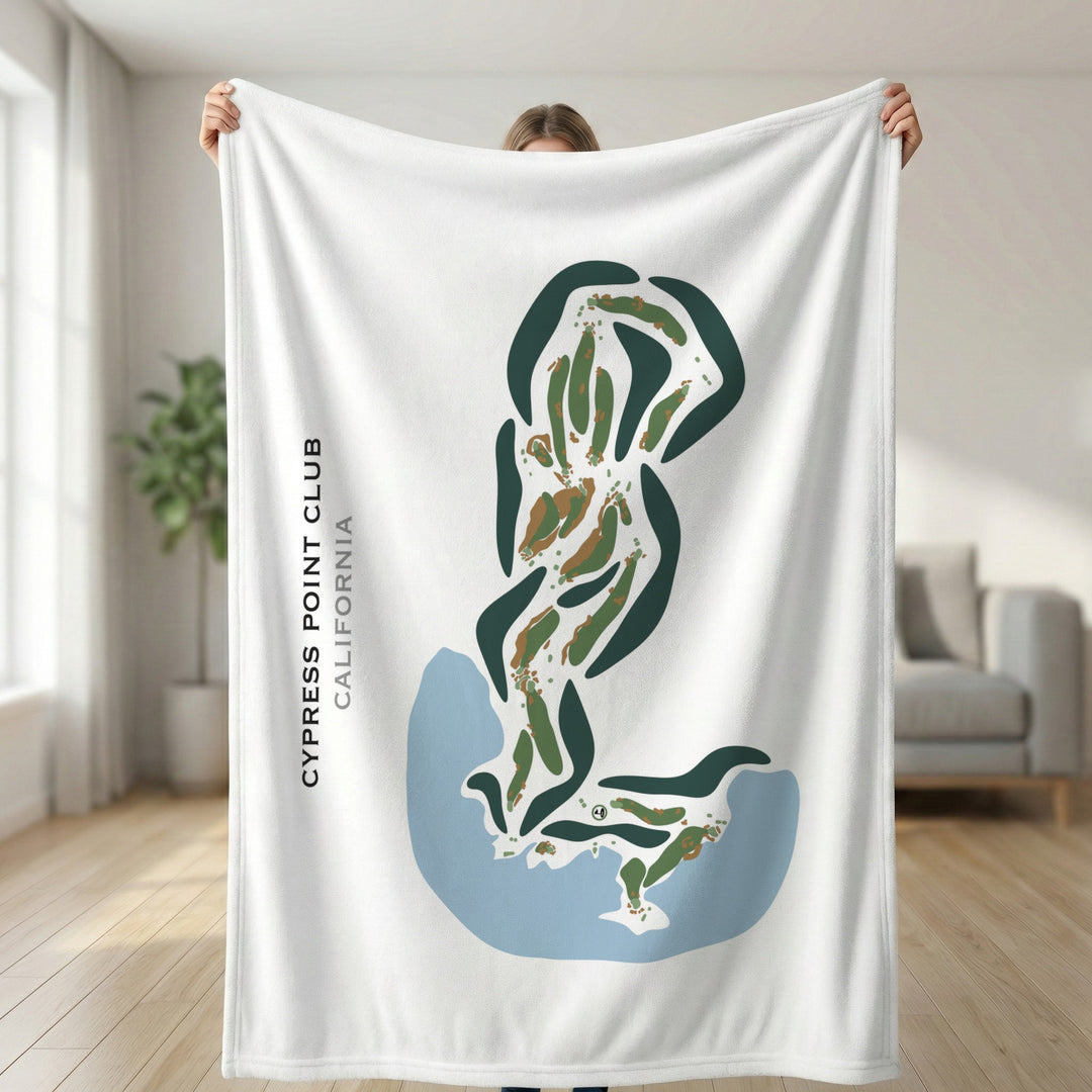 Cypress Point Golf Club, California - Printed Golf Courses