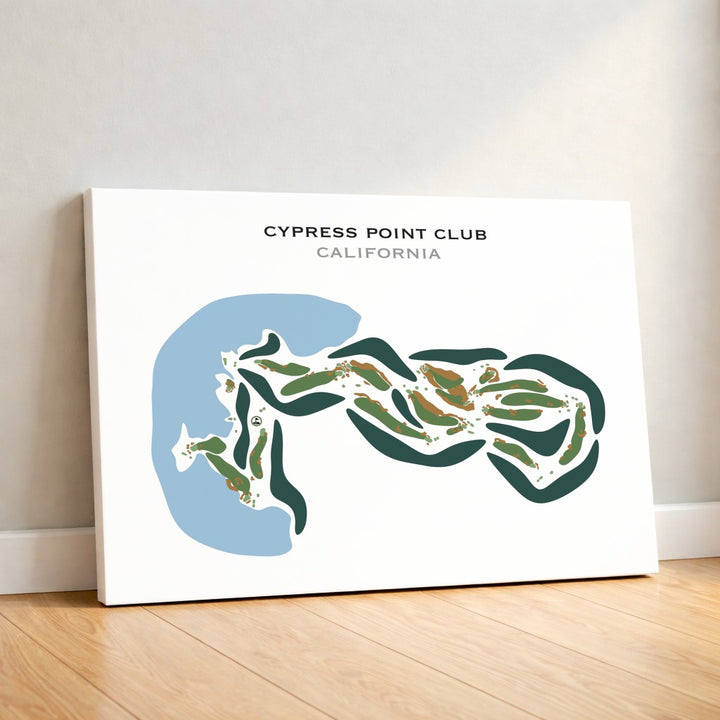 Cypress Point Golf Club, California - Printed Golf Courses