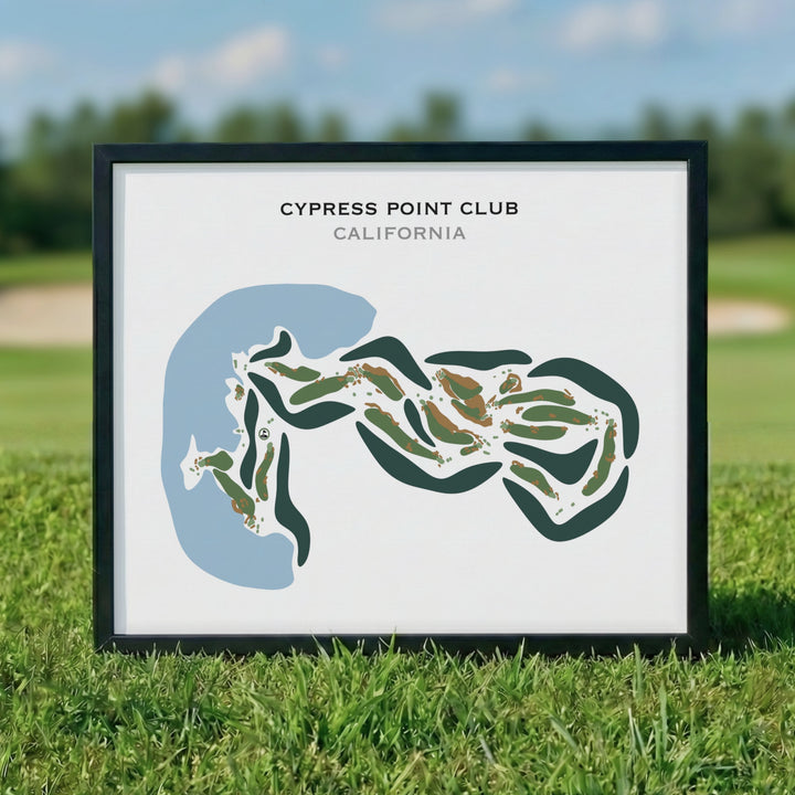 Cypress Point Golf Club, California - Printed Golf Courses
