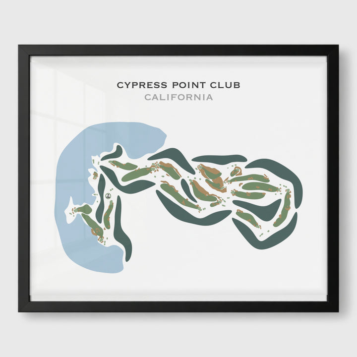 Cypress Point Golf Club, California - Printed Golf Courses