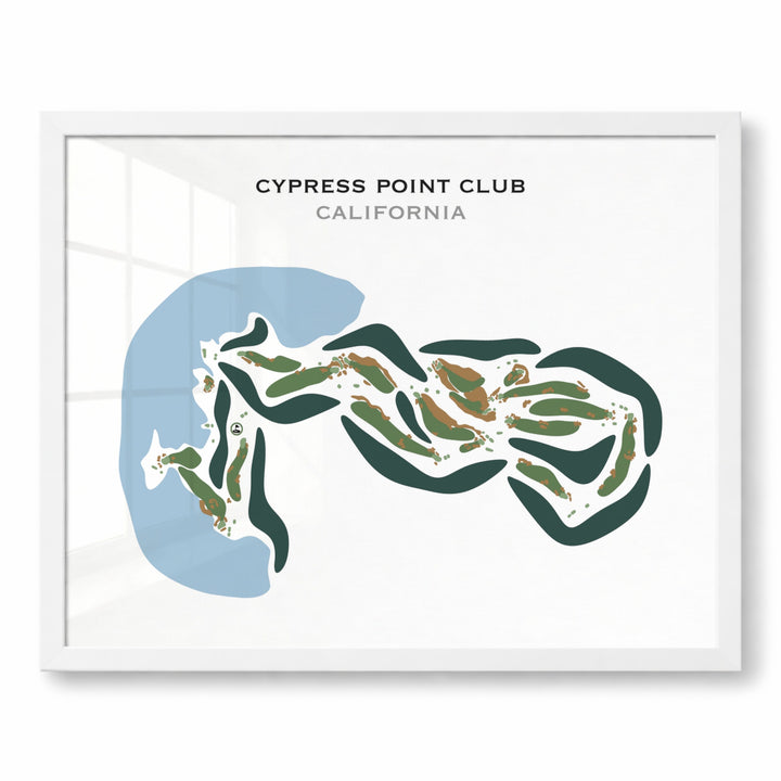 Cypress Point Golf Club, California - Printed Golf Courses