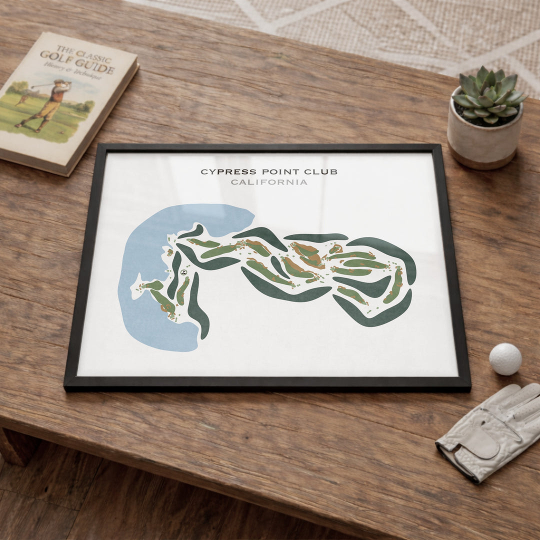 Cypress Point Golf Club, California - Printed Golf Courses