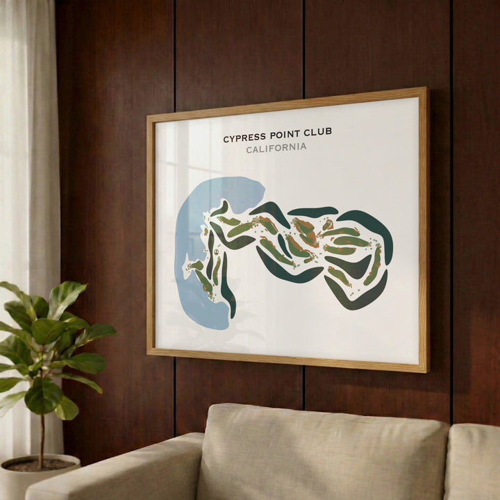 Cypress Point Golf Club, California - Printed Golf Courses
