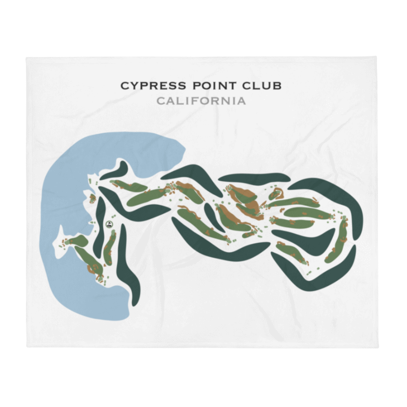 Cypress Point Golf Club, California - Printed Golf Courses