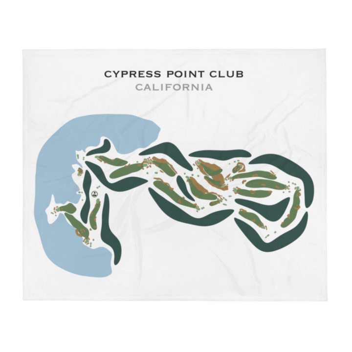 Cypress Point Golf Club, California - Printed Golf Courses