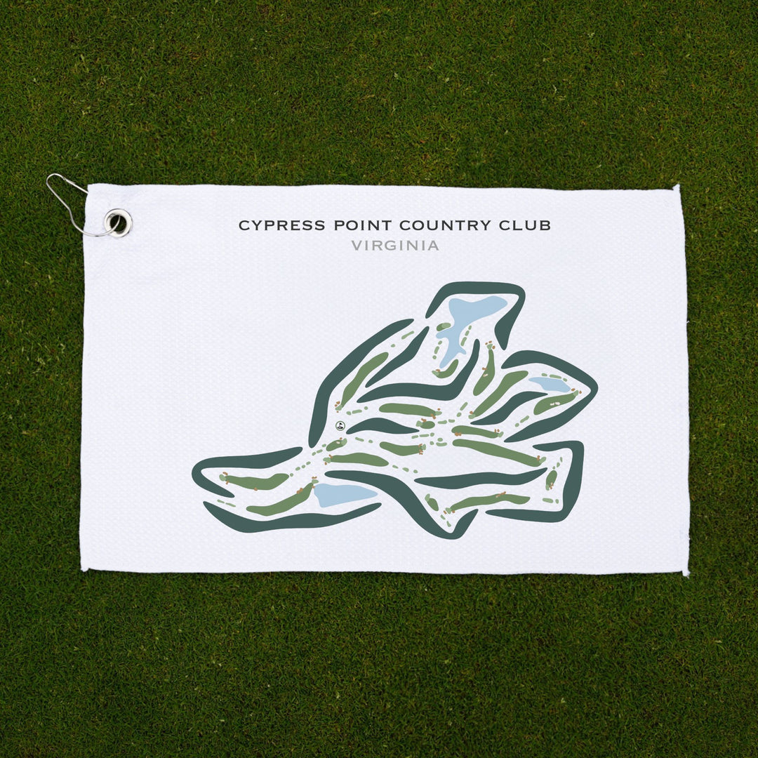 Cypress Point Country Club, Virginia - Printed Golf Courses