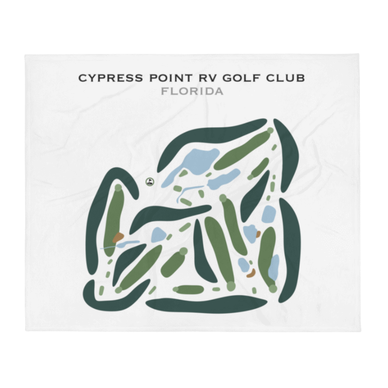 Cypress Point RV Golf Club, Florida - Printed Golf Courses