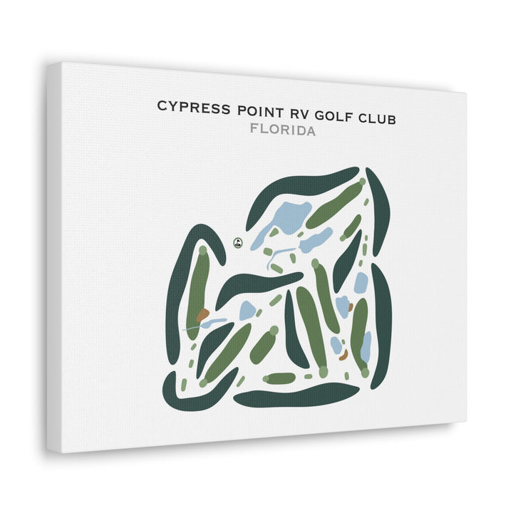 Cypress Point RV Golf Club, Florida - Printed Golf Courses