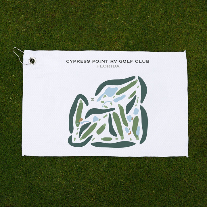 Cypress Point RV Golf Club, Florida - Printed Golf Courses