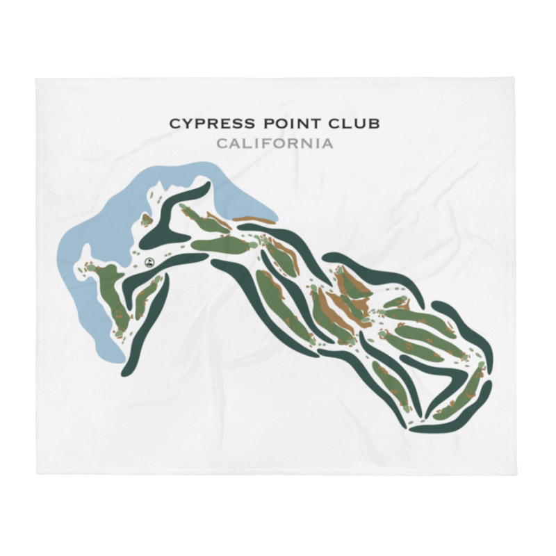 Cypress Point Golf Club, California - Printed Golf Courses